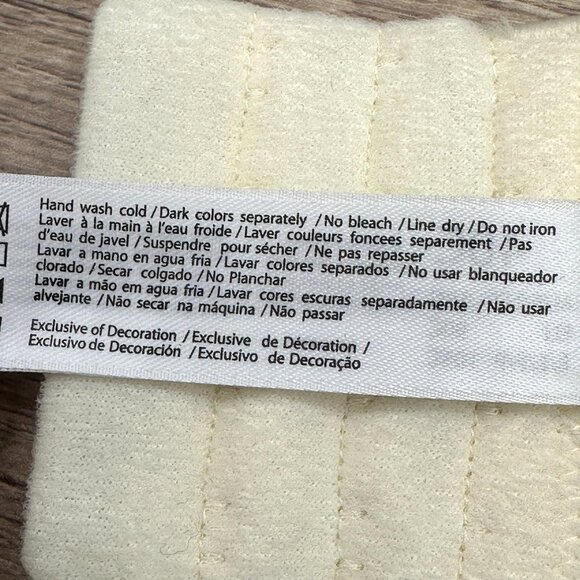 Dominique Intimate Apparel Corset Bra Bustier Womens 40C Cream Strapless Underwi - Picture 10 of 10